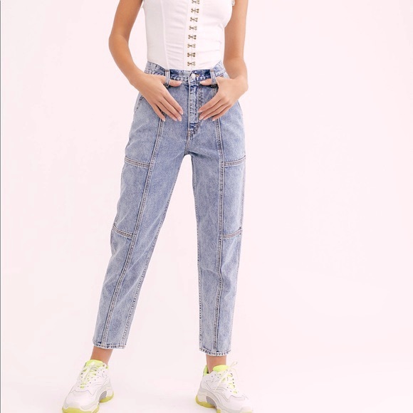 Levi’s x Free People Utility Mom Jeans - 29 - Picture 3 of 10